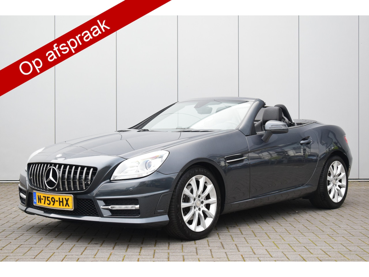 Mercedes-Benz SLK-klasse - 200 Automaat Airscarf Leer/Verwarmd Pano Carplay - AutoWereld.nl
