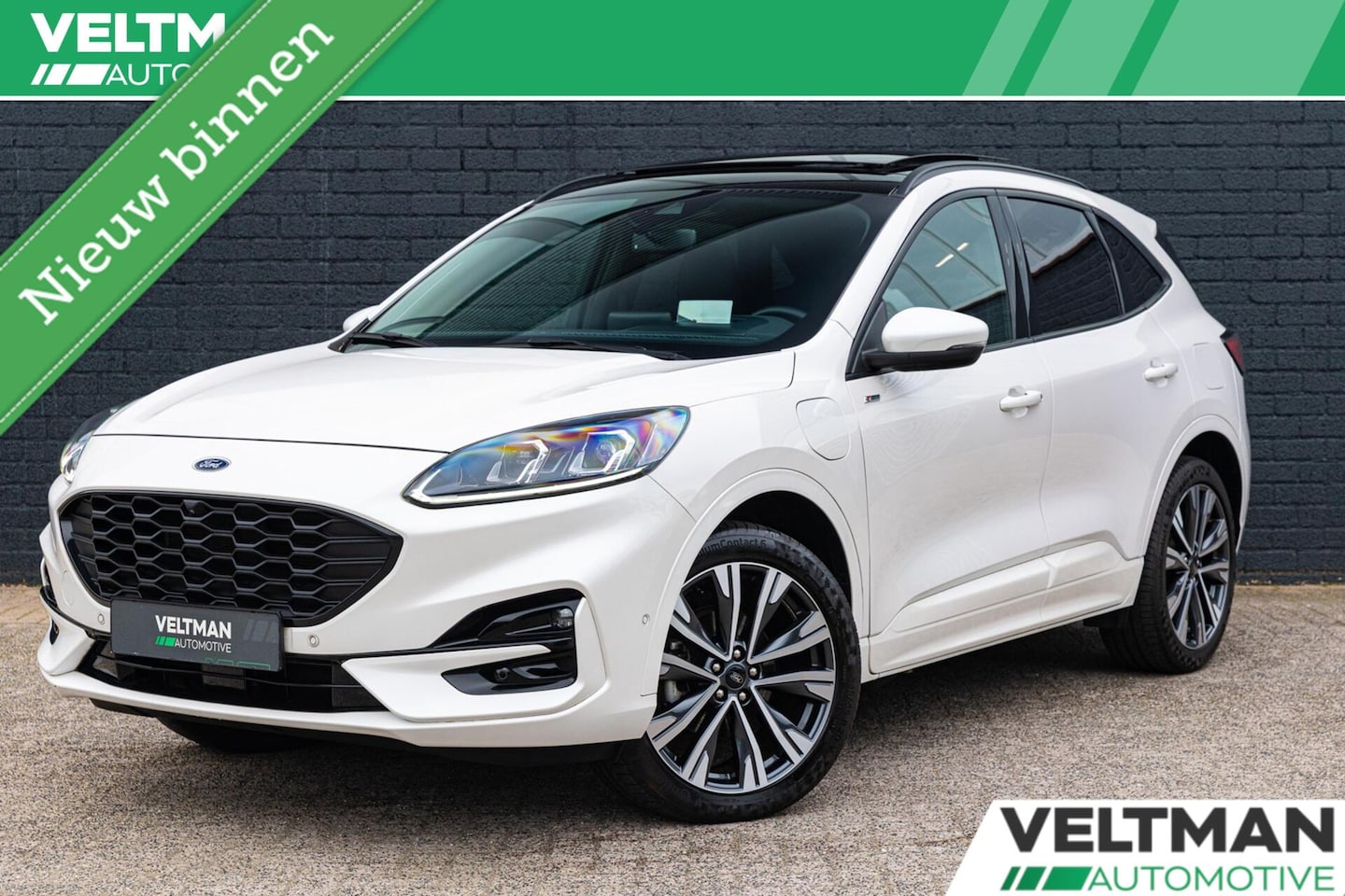 Ford Kuga - 2.5 PHEV ST-Line X PANO TREKHAAK ADAPTIVE CRUISE HEAD UP CAMERA STUURVERWARMING B&O - AutoWereld.nl