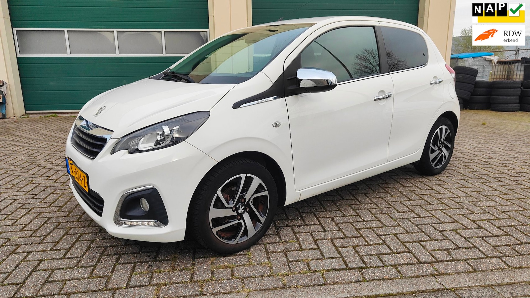 Peugeot 108 - 1.0 e-VTi Allure lederen bekleding, luxe uitvoeing - AutoWereld.nl