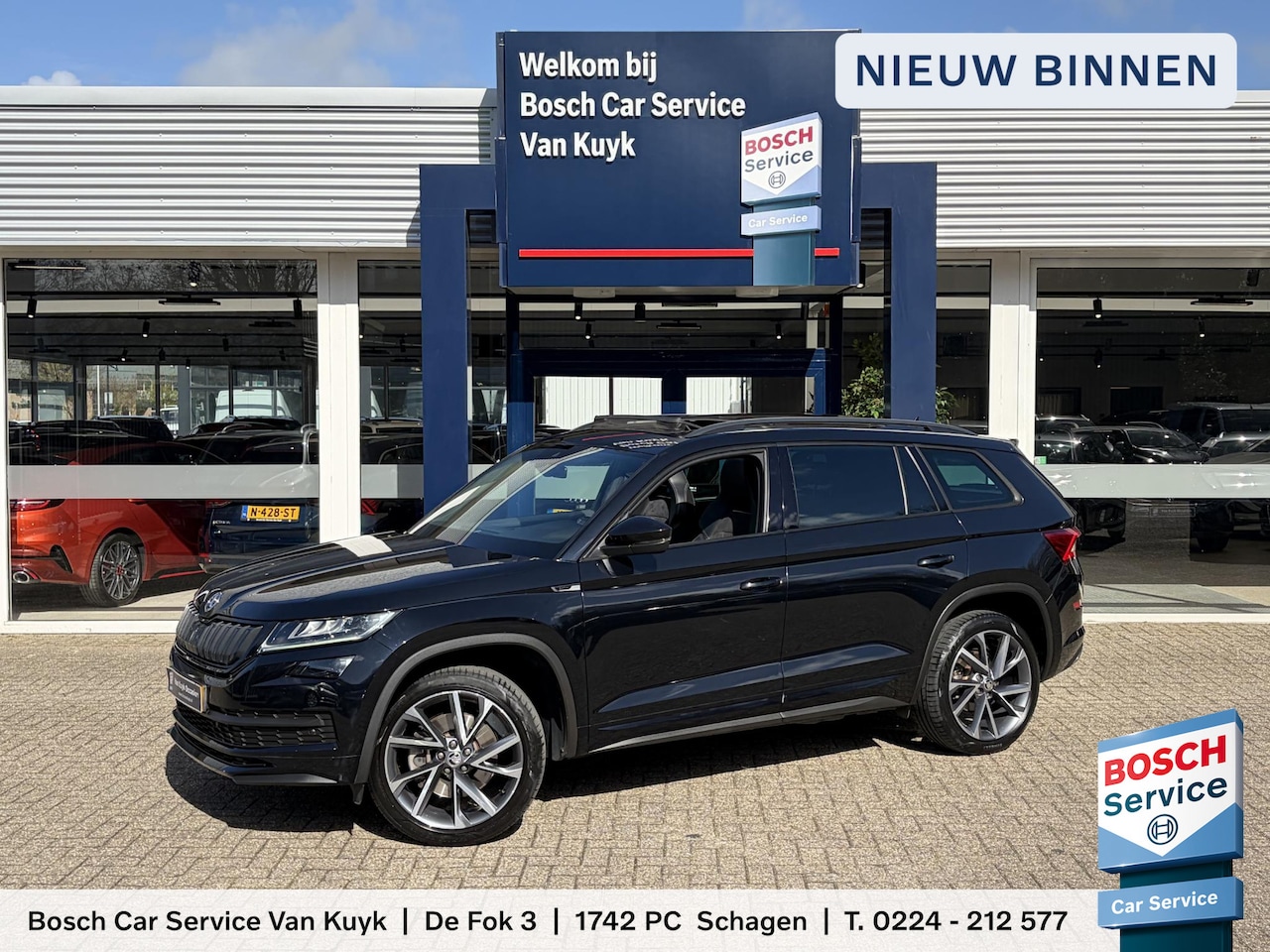 Skoda Kodiaq - 2.0 TSI 4x4 Sportline Business / Automaat / 1e-Eigenaar / Open-Panodak / Alcantara / Canto - AutoWereld.nl