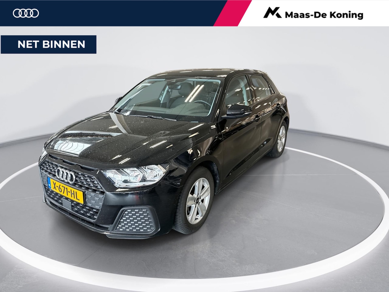 Audi A1 Sportback - 25 TFSI 95pk Pro Line · Apple/Android Car Play · P-Sensoren · Cruise Control · DAB · 15'' - AutoWereld.nl