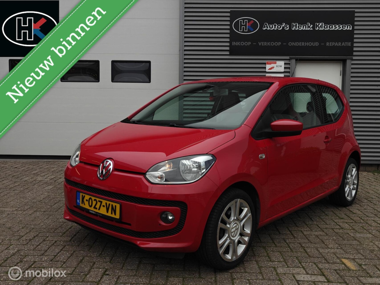 Volkswagen Up! - 1.0 75pk High-Up! Airco Navigatie Parkeersens - AutoWereld.nl