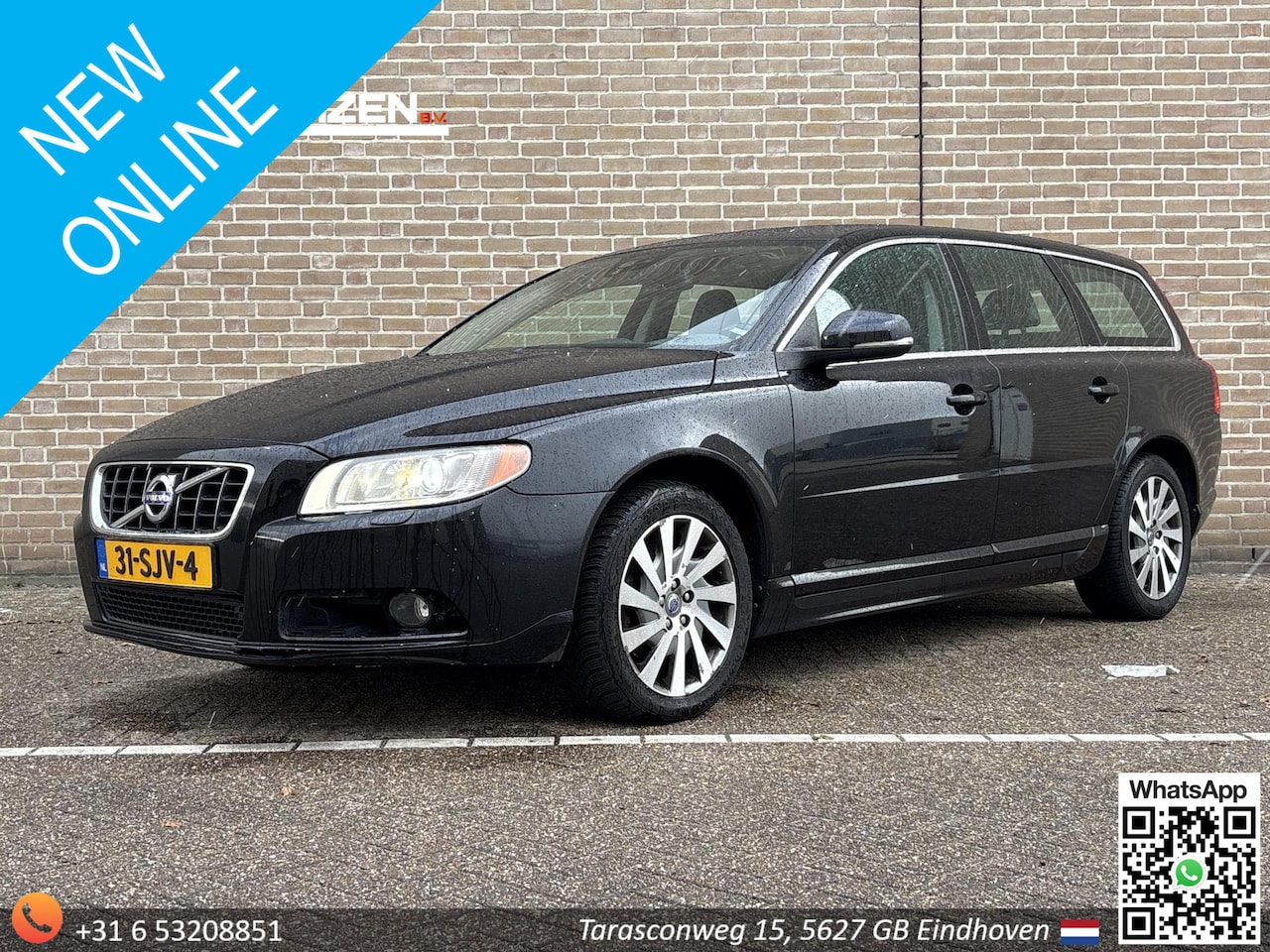 Volvo V70 - 2.0 D3 Limited Edition Automaat | € 2.900,- NETTO! | Leder | Climate | Cruise | Navi | PDC - AutoWereld.nl