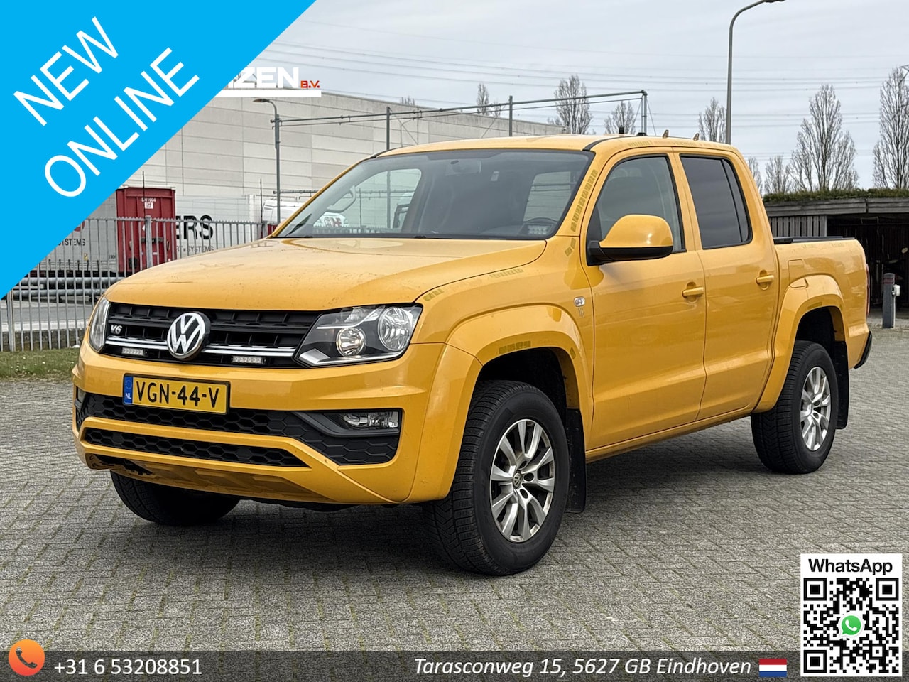 Volkswagen Amarok - 3.0 TDI 4Motion Plus Cab Comfortline Automaat | € 10.850,- NETTO! | Leder | Airco | Cruise - AutoWereld.nl