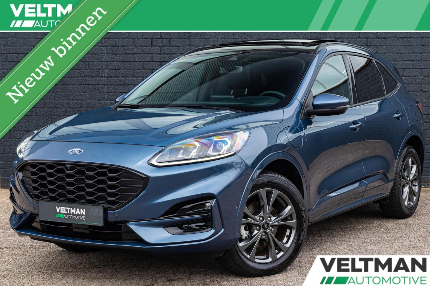 Ford Kuga - 2.5 PHEV ST-Line X PANO TREKHAAK ADAPTIVE CRUISE HEAD UP CAMERA STUURVERWARMING - AutoWereld.nl