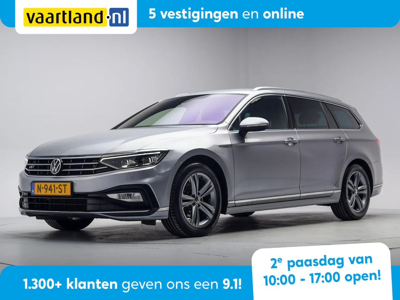 Volkswagen Passat Variant - 1.5 TSI R Line Business+ Aut. [ LED Virtual Stoelverwarming Trekhaak ] - AutoWereld.nl