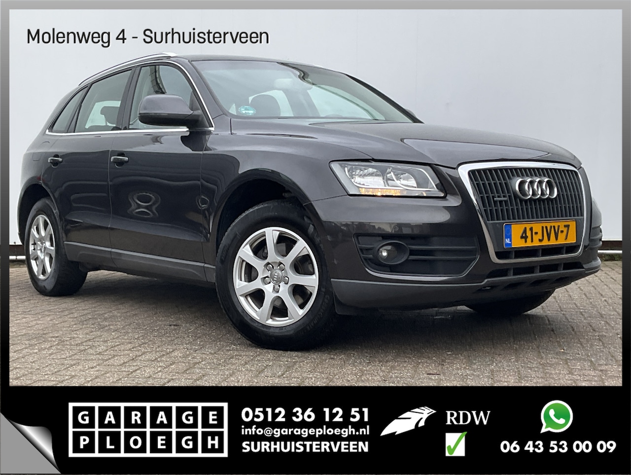 Audi Q5 - 2.0 TFSI Quattro Cruise Leer Trekhaak Clima Pdc Onderhouden Export?! - AutoWereld.nl