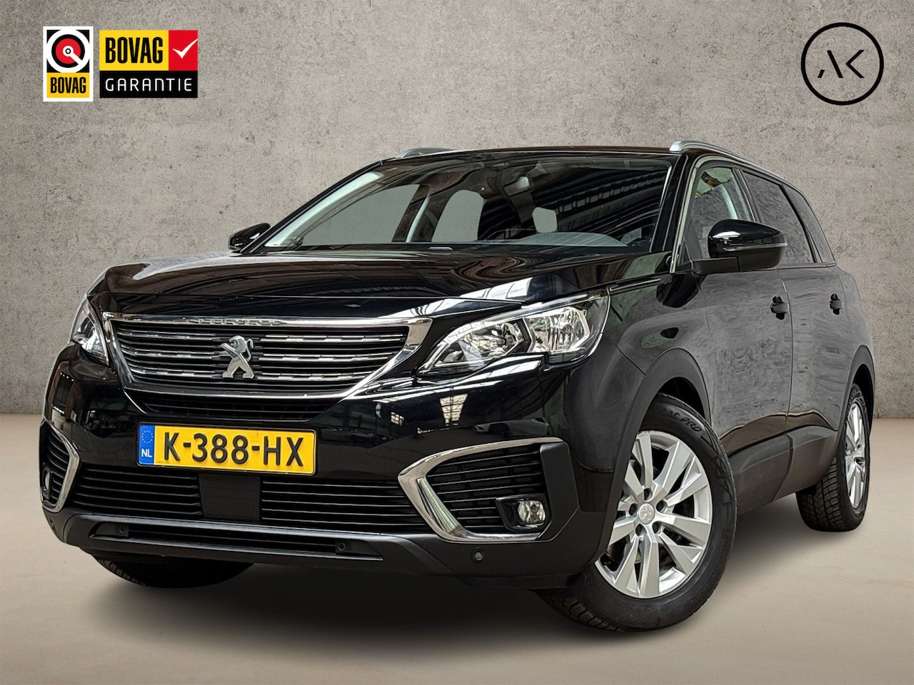Peugeot 5008 - 1.2 PureTech Sport 7 Persoons Automaat (APPLE CARPLAY, GROOT NAVI, 360 CAMERA, TREKHAAK, S - AutoWereld.nl