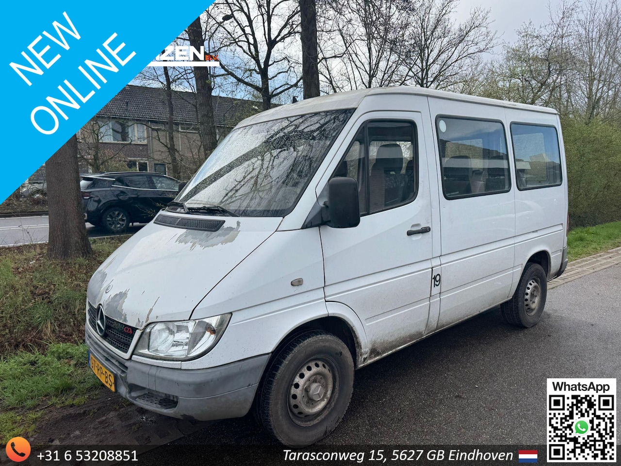 Mercedes-Benz Sprinter - 208 CDI 300 | € 3.950,- MARGE! | 9 Persoons | Bijrijdersbank | - AutoWereld.nl