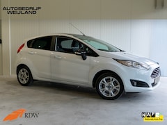 Ford Fiesta - 1.0 Black Edition Navigatie I Navi I NL-auto I Radio I 15" I Black Edition I Onderhouden I