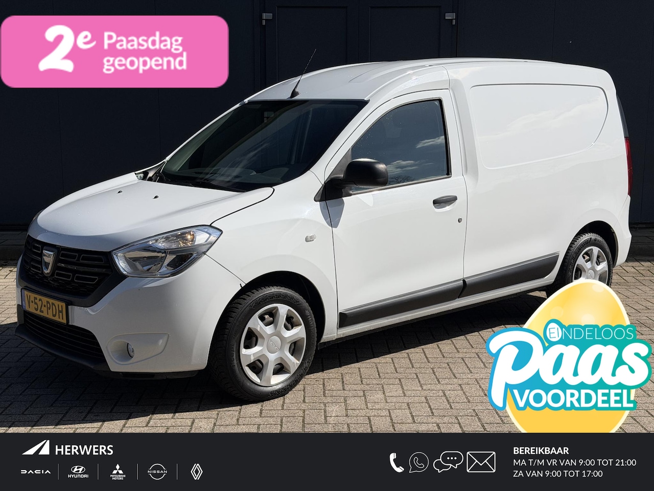 Dacia Dokker - 1.5 Blue dCi 90 Essential / Trekgewicht 1200 Kg / Navigatie / Multimedia Bluetooth / Stoel - AutoWereld.nl