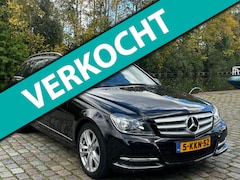 Mercedes-Benz C-klasse Estate - 180 Business Class Avantgarde Automaat stoelverwarming zeer netjes parkeer sensor navigati