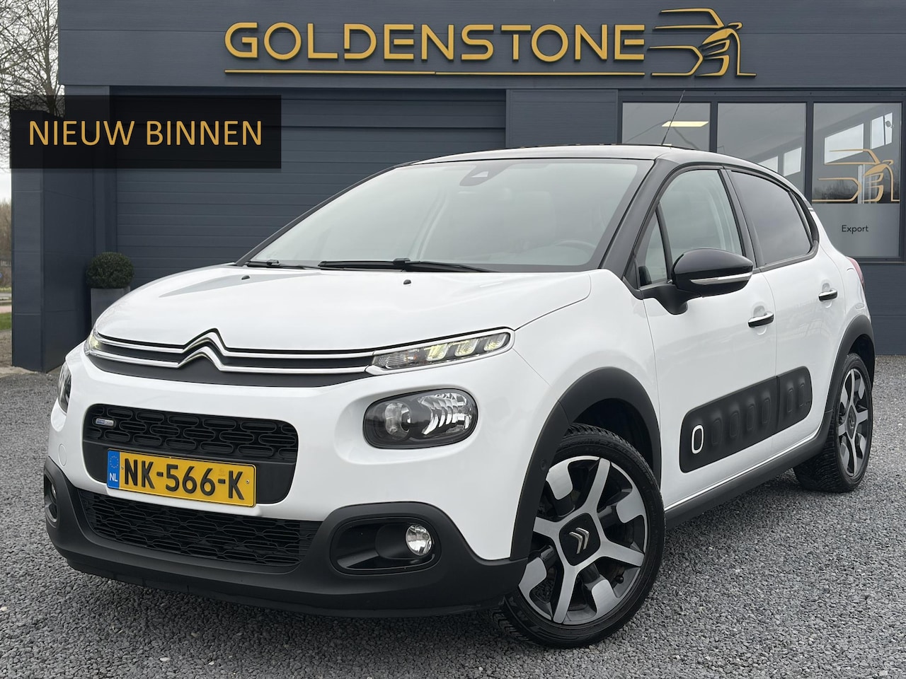 Citroën C3 - 1.2 PureTech S&S Shine Navi,Camera,Clima,Cruise,Lm velgen,110pk,Pdc,Net beurt gehad,Rijstr - AutoWereld.nl