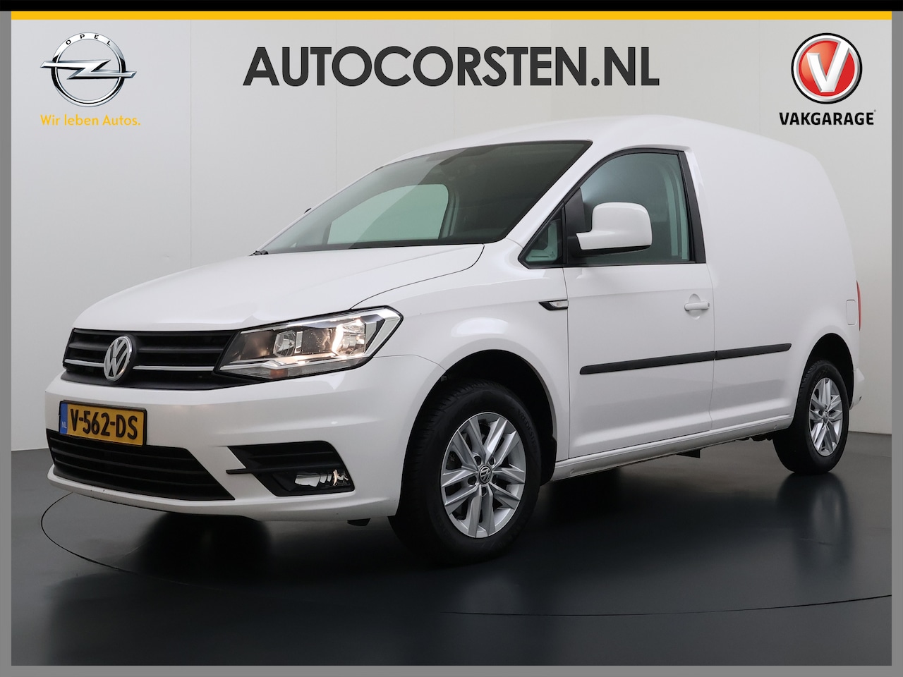 Volkswagen Caddy - 2.0TDI Automaat Airco Navi Cruise Control Comfort-Stoelen Pdc Bluetooth Lmv Euro 6 L1H1 BM - AutoWereld.nl