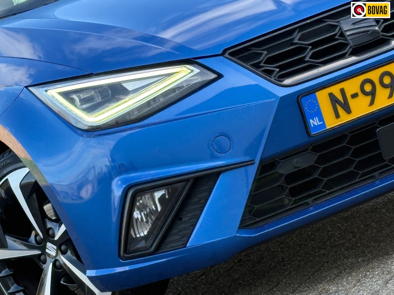 SEAT Ibiza - 1.0 EcoTSI FR Business Intense - Saphire Blue - Carplay/Camera/Virtual - AutoWereld.nl