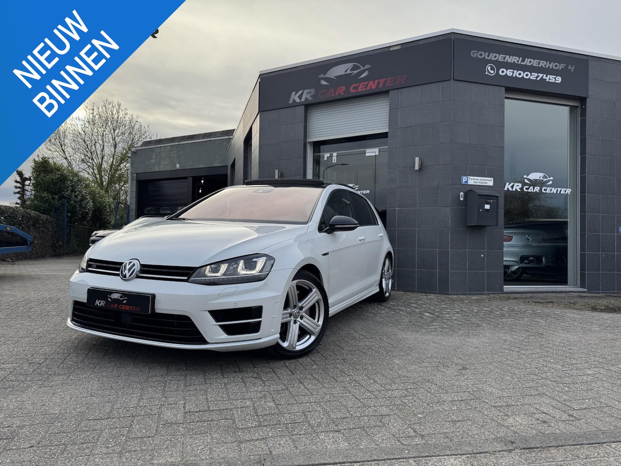 Volkswagen Golf - 2.0 TSI R 4Motion PANO-KEYLESS-LEDER-ACC-DCC - AutoWereld.nl