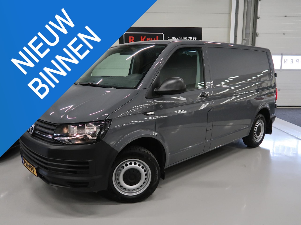 Volkswagen Transporter - 2.0 TSI L1H1 Trendline Benzine Airco Trekhaak Marge-auto vrij van btw/bpm 3 persoons Stoel - AutoWereld.nl