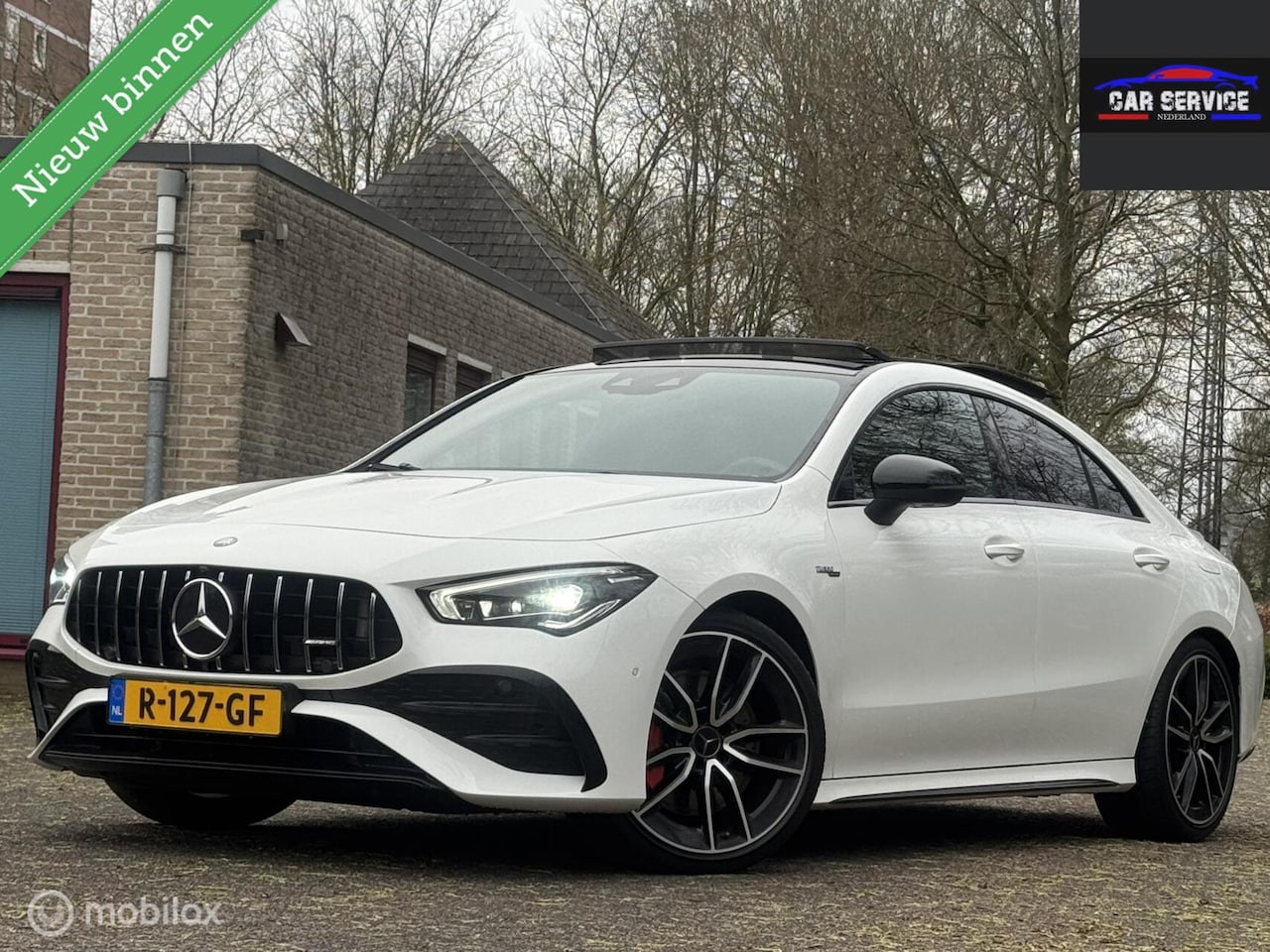 Mercedes-Benz CLA-Klasse - AMG 35 4MATIC Premium Plus/PANO/NWE APK/DO - AutoWereld.nl