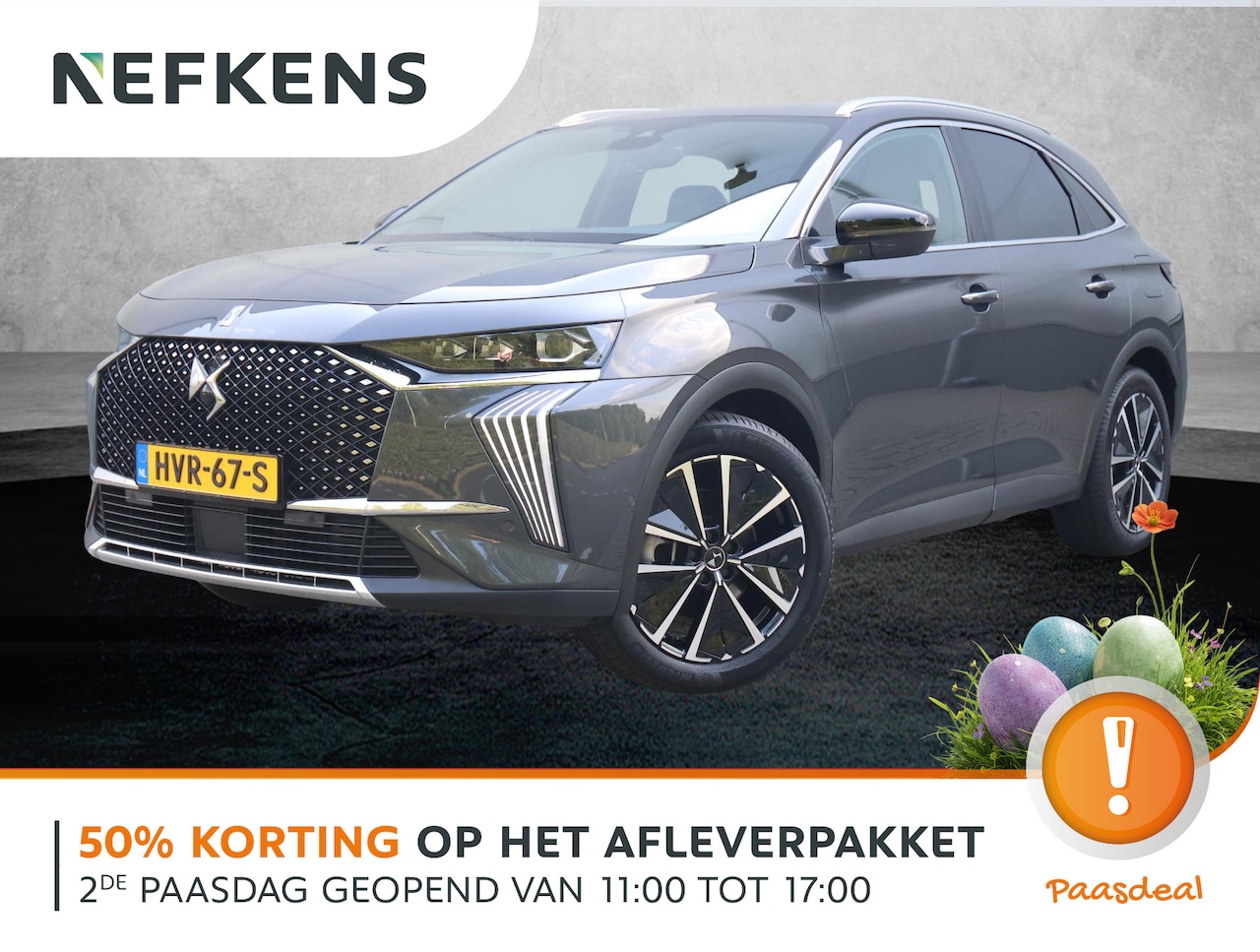 DS 7 - E-Tense 300pk 4x4 Rivoli | Lederen bekleding | Elektrische achterklep | Navigatie | Apple - AutoWereld.nl