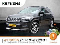 Jeep Compass - 1.5T e-Hybrid Limited | Panoramadak | 360 graden camera | Navigatie | Apple Carplay/Androi