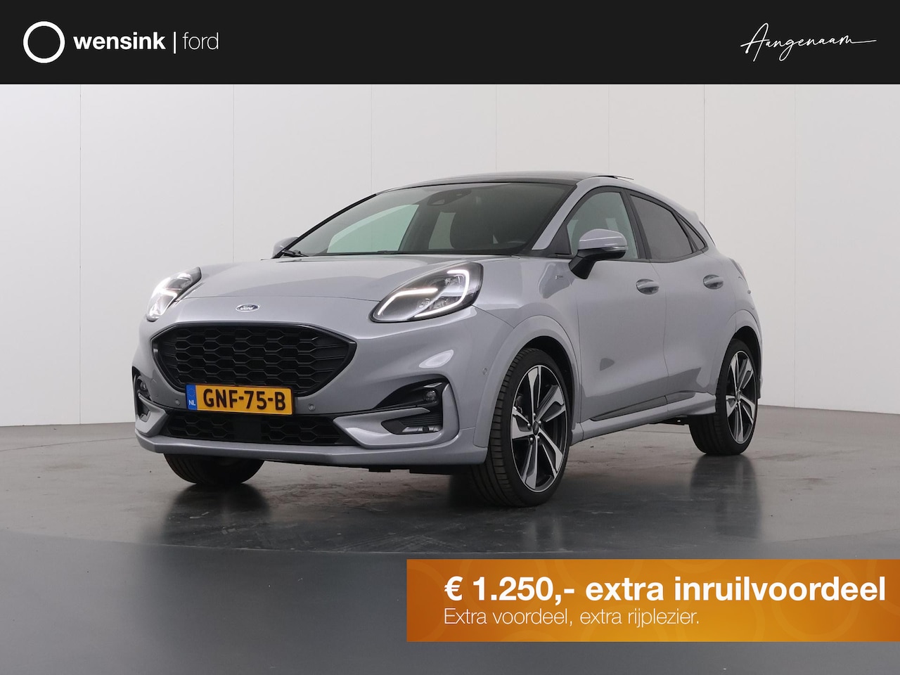 Ford Puma - 1.0 EcoBoost Hybrid ST-Line X | Panoramadak | Adaptive Cruise Control | Winterpack | Elekt - AutoWereld.nl