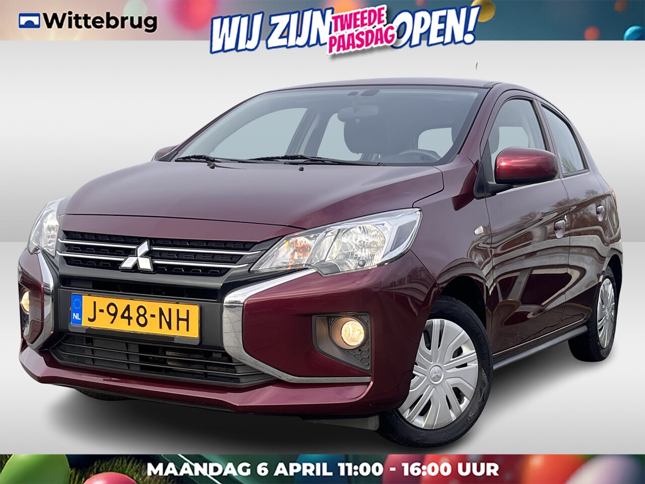 Mitsubishi Space Star - 1.0 Cool+ RADIO CD / USB | AIRCO | LEUKE ZUINIGE AUTO! - AutoWereld.nl