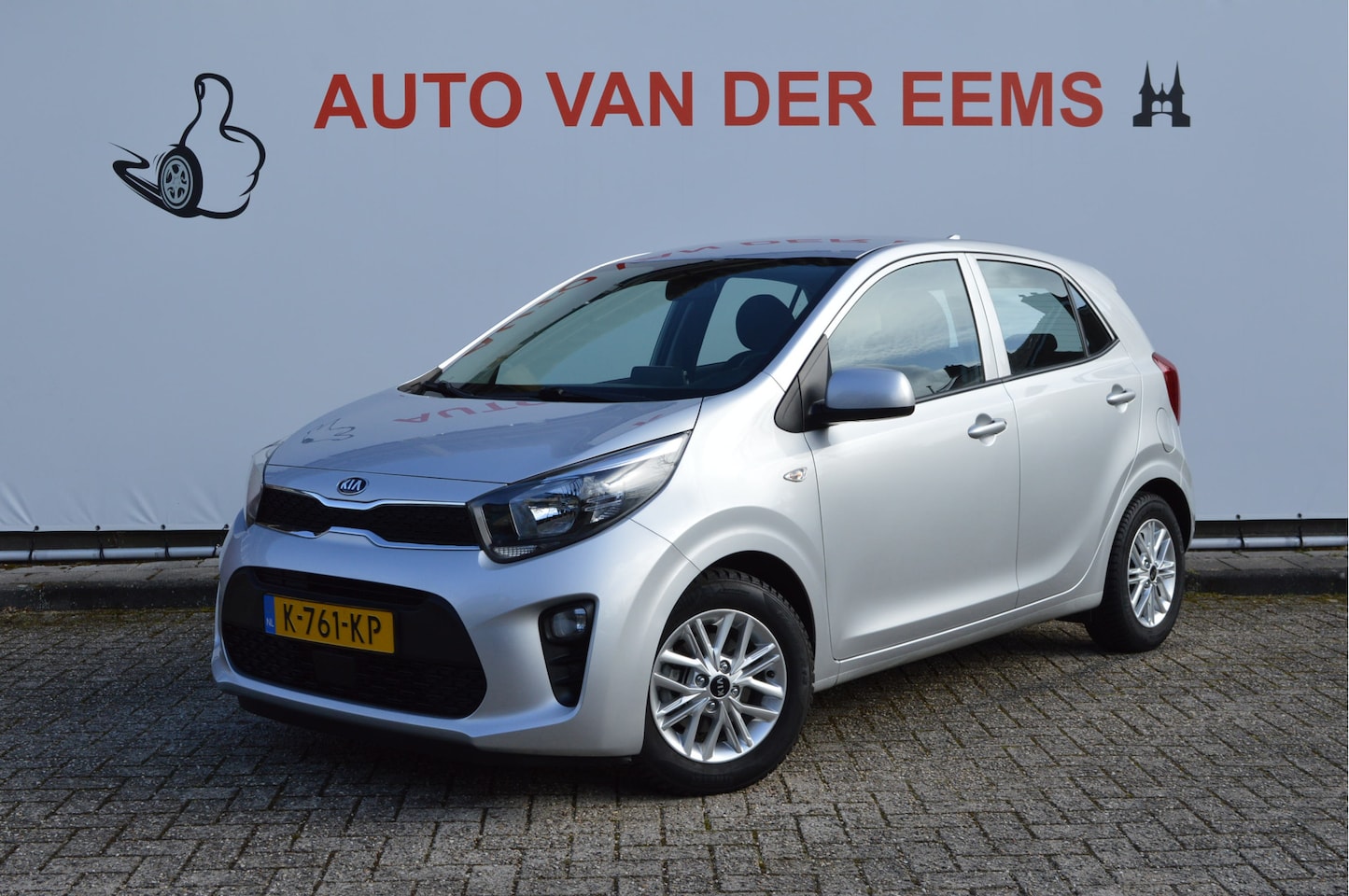 Kia Picanto - 1.0 DPi DynamicLine NL-auto / Airco / Apple,android, Cruise contr. / Lmv - AutoWereld.nl