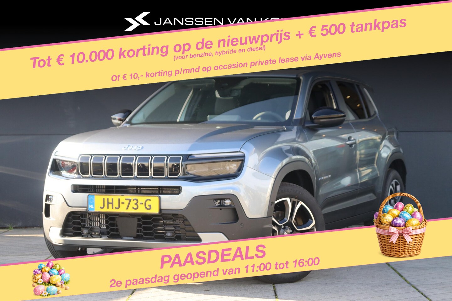 Jeep Avenger - 1.2 e-Hybrid Summit / Voordeel! - AutoWereld.nl