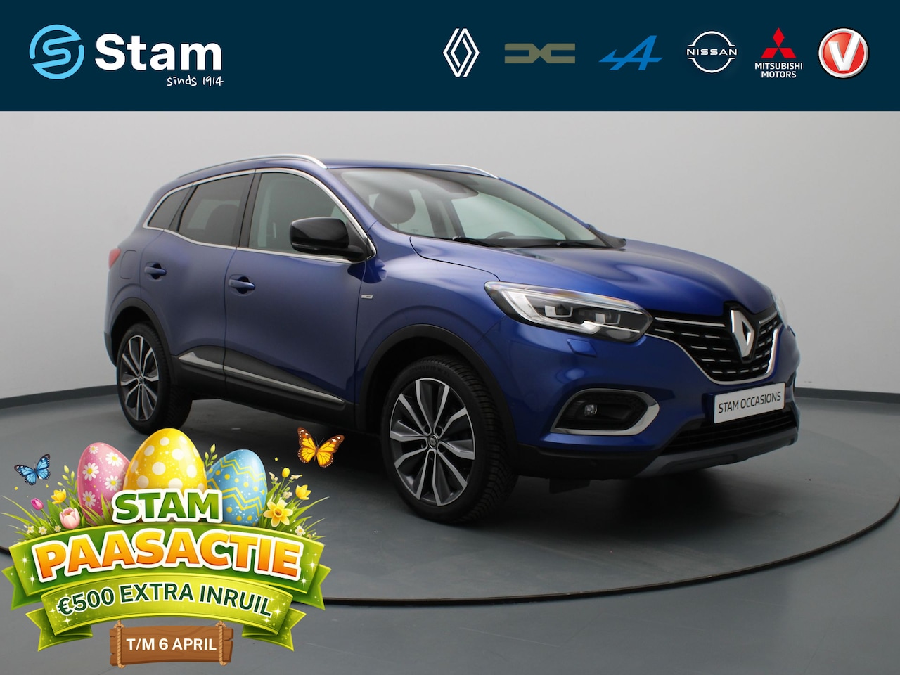 Renault Kadjar - 1.3 TCe Black Edition 160pk BOSE | Camera | Cruise | Parkeersens. v+a | Stoelverw. - AutoWereld.nl
