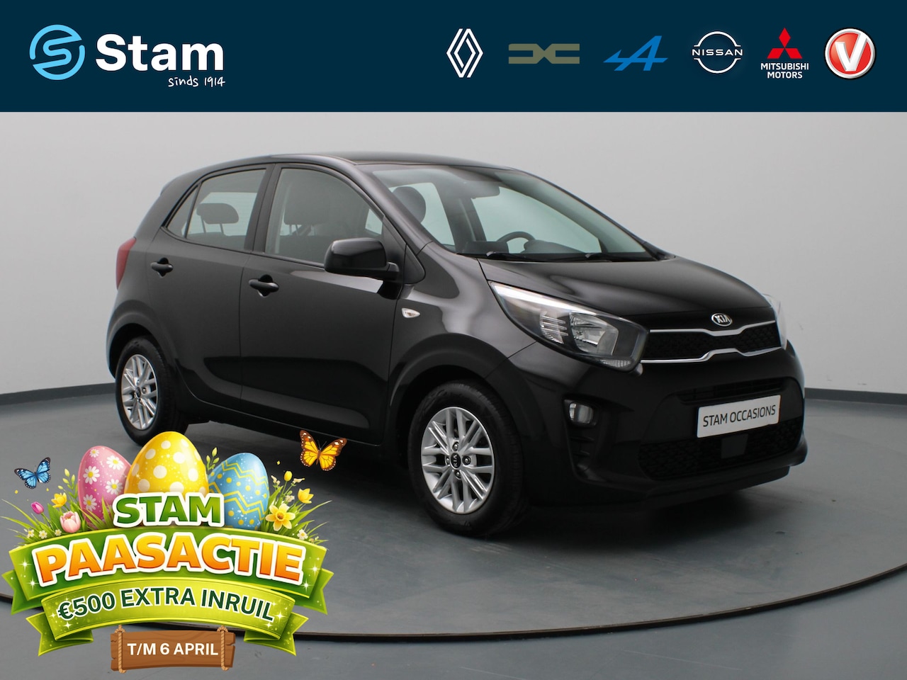 Kia Picanto - DPi 67pk DynamicLine Airco | Camera | Cruise | 14" - AutoWereld.nl