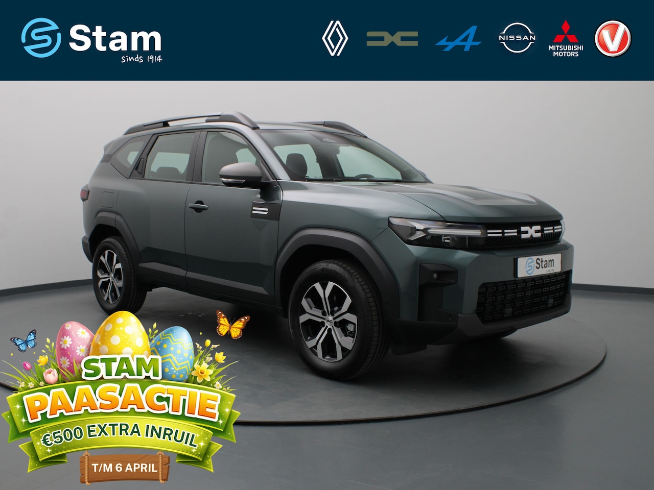 Dacia Bigster - 1.8 Hybrid 155 Expression 360° Camera | Cruise | Navi | Parkeersens. v+a | Stoel-/stuur-/v - AutoWereld.nl