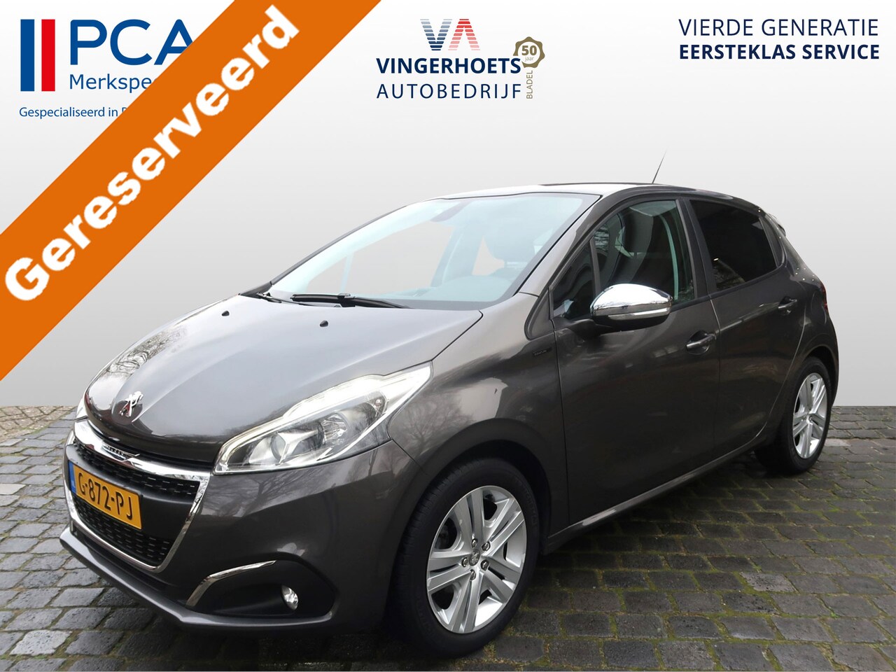 Peugeot 208 - 110 Pk * AUTOMAAT * Signature uitvoering * Airco * Navigatie * Trekhaak * Dab Radio * Crui - AutoWereld.nl