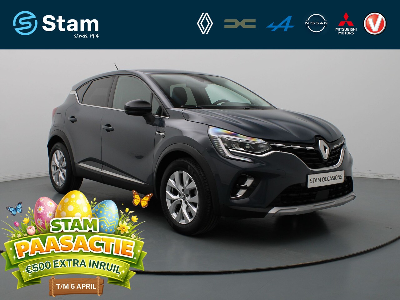 Renault Captur - 100pk TCe Intens BOSE | Camera | Cruise | Navi | Parkeersens. v+a - AutoWereld.nl