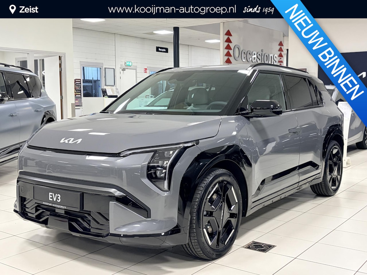 Kia EV3 - GT-Line Business Edition 81.4 kWh | Uit voorraad leverbaar | Dodehoeksensor | Elektrische - AutoWereld.nl