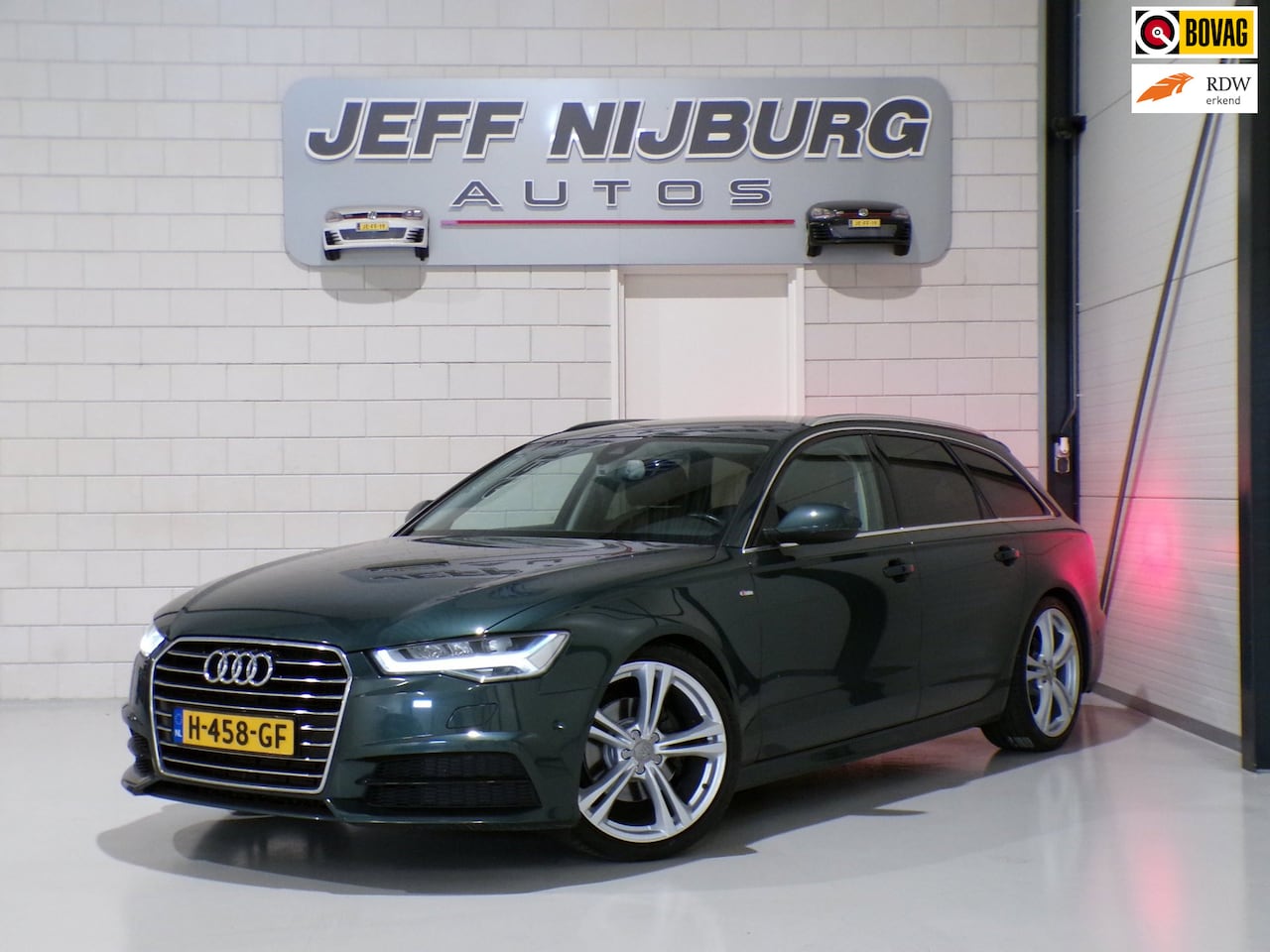 Audi A6 Avant - 1.8 TFSI ultra Premium Edition S-Line "Automaat" Matrix-LED Trekhaak Leer Stoelverwarming - AutoWereld.nl