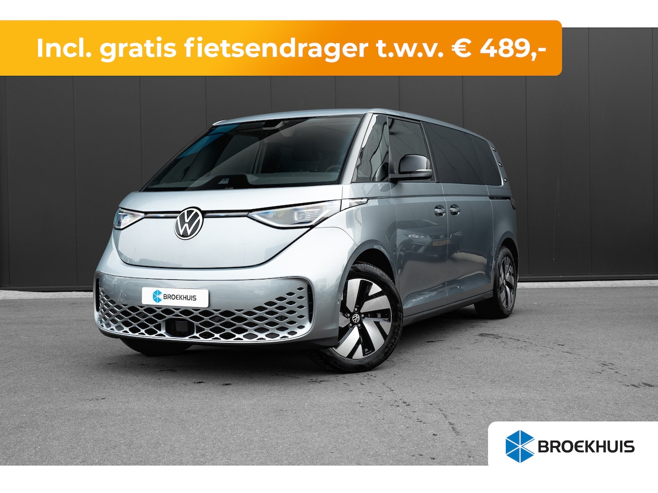 Volkswagen ID. Buzz - Pro Bulli Limited Edition 86 kWh LWB 7p. | Trekhaak | Glazen Dak | Adaptive Cruise | IQ-Le - AutoWereld.nl