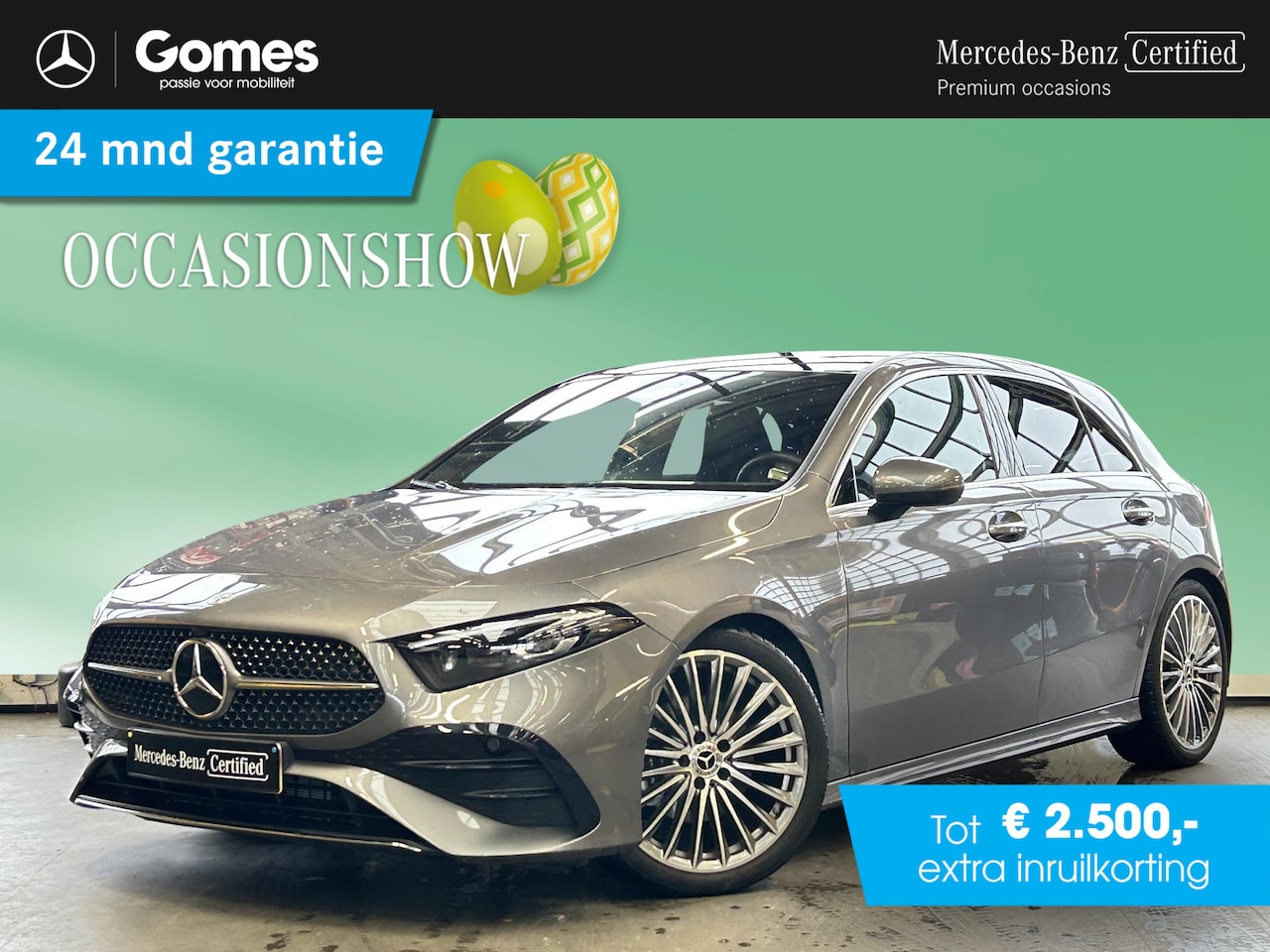 Mercedes-Benz A-klasse - 180 AMG Line | Panoramadak | MULTIBEAM LED Koplampen | Dodehoekassistent | Advanced Sound - AutoWereld.nl