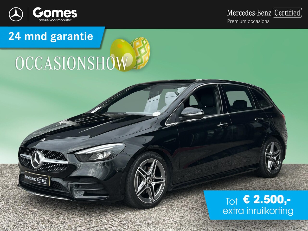 Mercedes-Benz B-klasse - 180 AMG Line | Achteruitrijcamera | Widescreen | Stoelverwarming - AutoWereld.nl