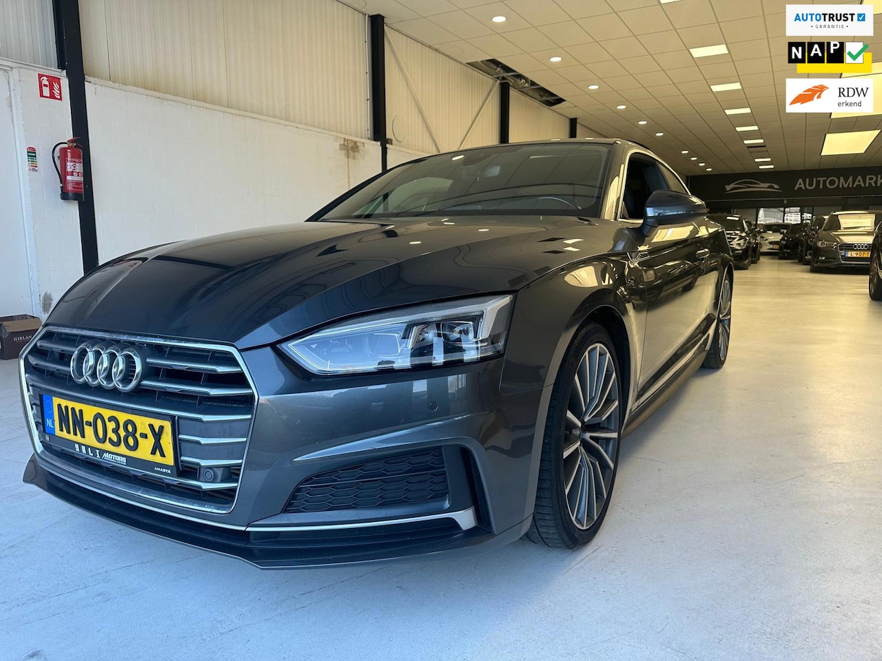 Audi A5 Coupé - 2.0 TFSI S LINE ultra Launch Edition 1 JAAR GARANTIE - AutoWereld.nl