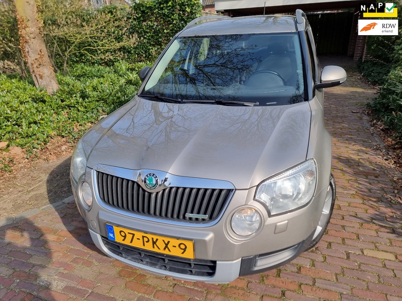 Skoda Yeti - 1.6 TDI Greenline Ambition EXPORT/HANDEL - AutoWereld.nl