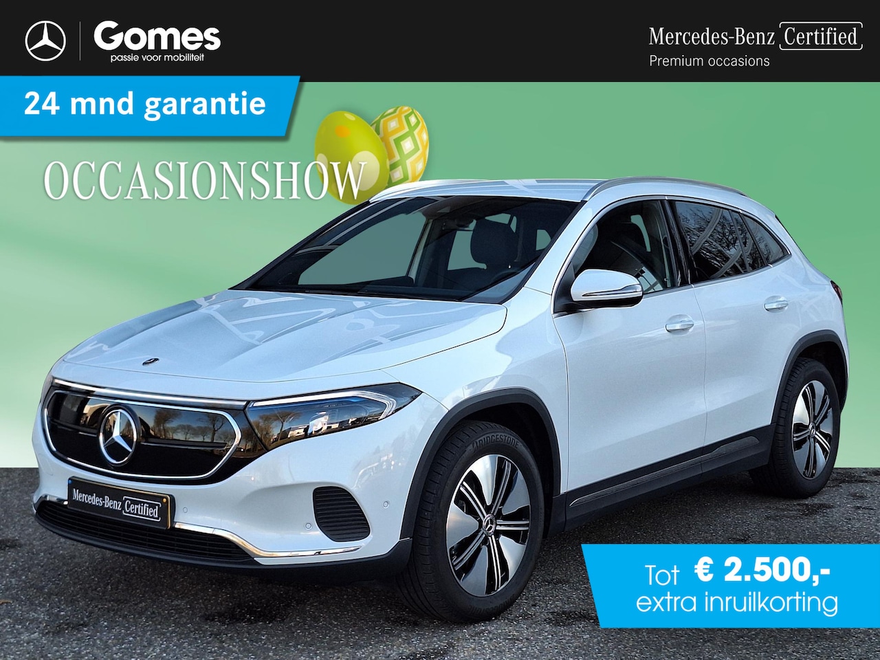 Mercedes-Benz EQA - 250+ Business Edition | Apple CarPlay | Android Auto | Donkergetint Glas Achter | Dodehoek - AutoWereld.nl