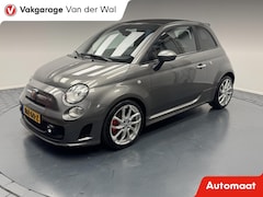 Fiat 500 C - 1.4-16V 140PK Abarth Cabriolet Automaat-Carplay-Clima-Camera-Leder-Lm17''velgen-Parkeersen