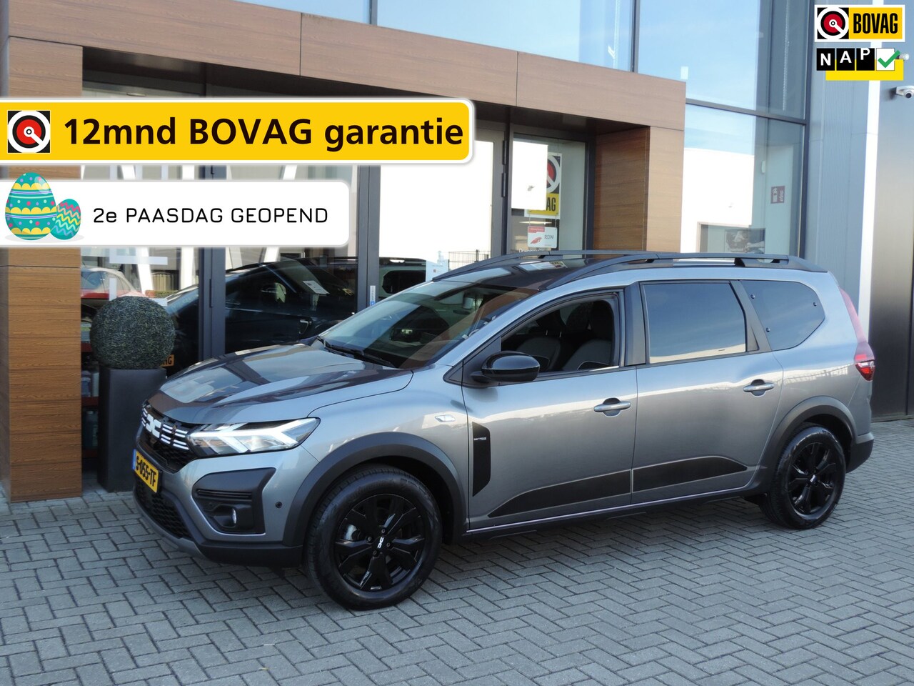 Dacia Jogger - 1.6 Hybrid 140 Extreme 7P AUTOMAAT 25.000km | NLauto | LED kopl | CarPlay | 16” | Camera | - AutoWereld.nl