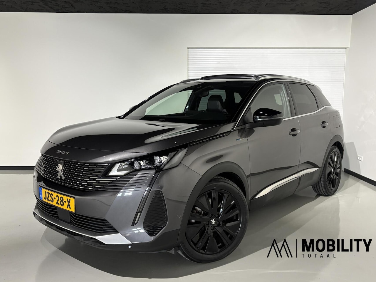 Peugeot 3008 - 1.6 HYbrid4 300PK GT|Black Pack|Panodak|Leer|4x4|360|Carplay|Navi|FOCAL|PDC|ACC|Side assis - AutoWereld.nl