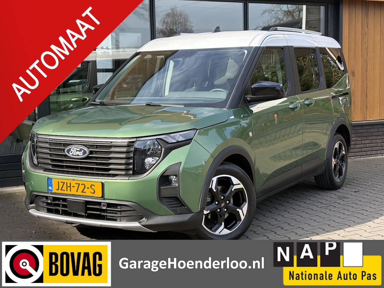 Ford Tourneo Courier - 1.0 Active Automaat, Camera, Navigatie, Carplay, Cruise - AutoWereld.nl