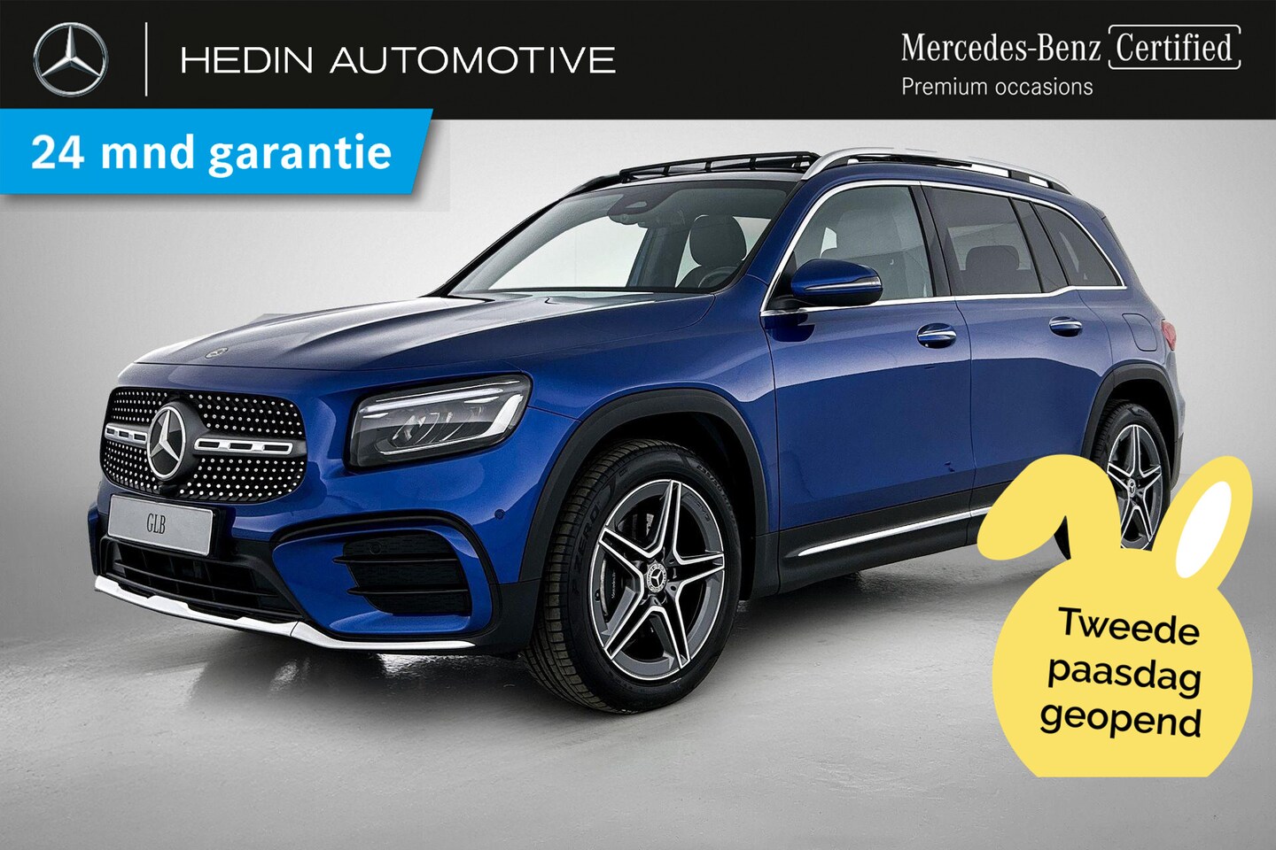 Mercedes-Benz GLB - GLB 200 Automaat AMG Line 7-Persooons | Advanced Plus Pakket | Winterpakket | Panoramadak - AutoWereld.nl