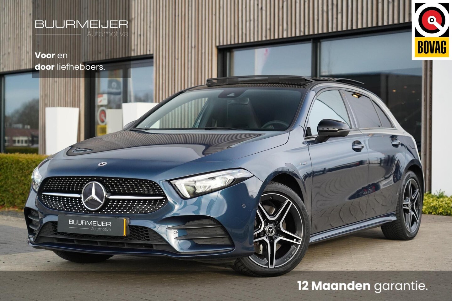 Mercedes-Benz A-klasse - 250 e Business Solution AMG Limited | Panoramadak | Burmeister | Sfeerverlichting | Dealer - AutoWereld.nl