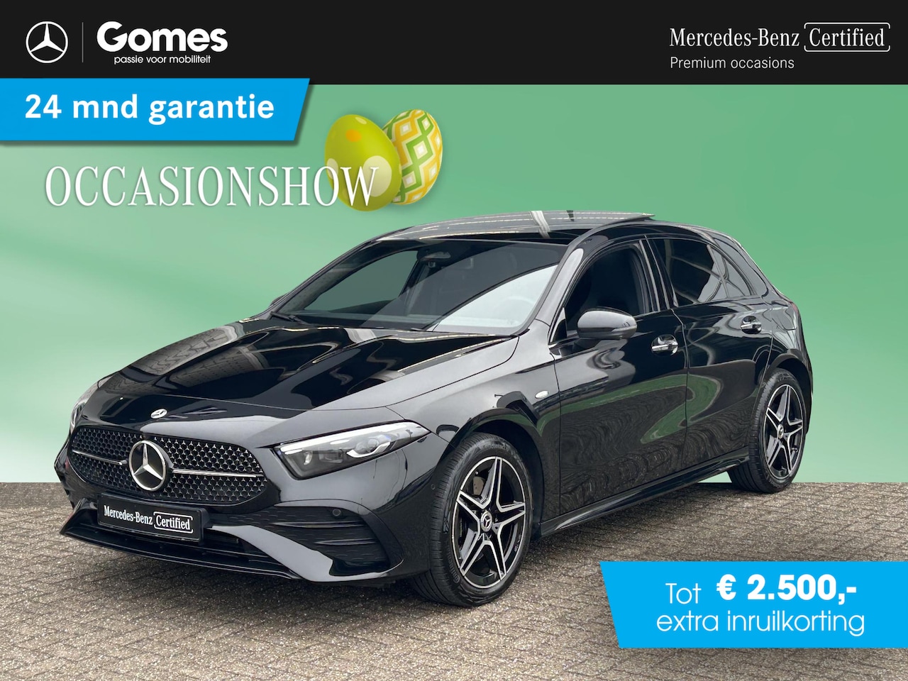 Mercedes-Benz A-klasse - 250 e AMG | Panoramadak | Sfeerverlichting - AutoWereld.nl
