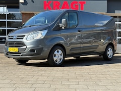 Ford Transit Custom - 290 2.0 TDCI L2H1, Cruise, Airco, Trekhaak, 3 zitpl, EURO 6, trekhaak 2750KG, stoelverw, v
