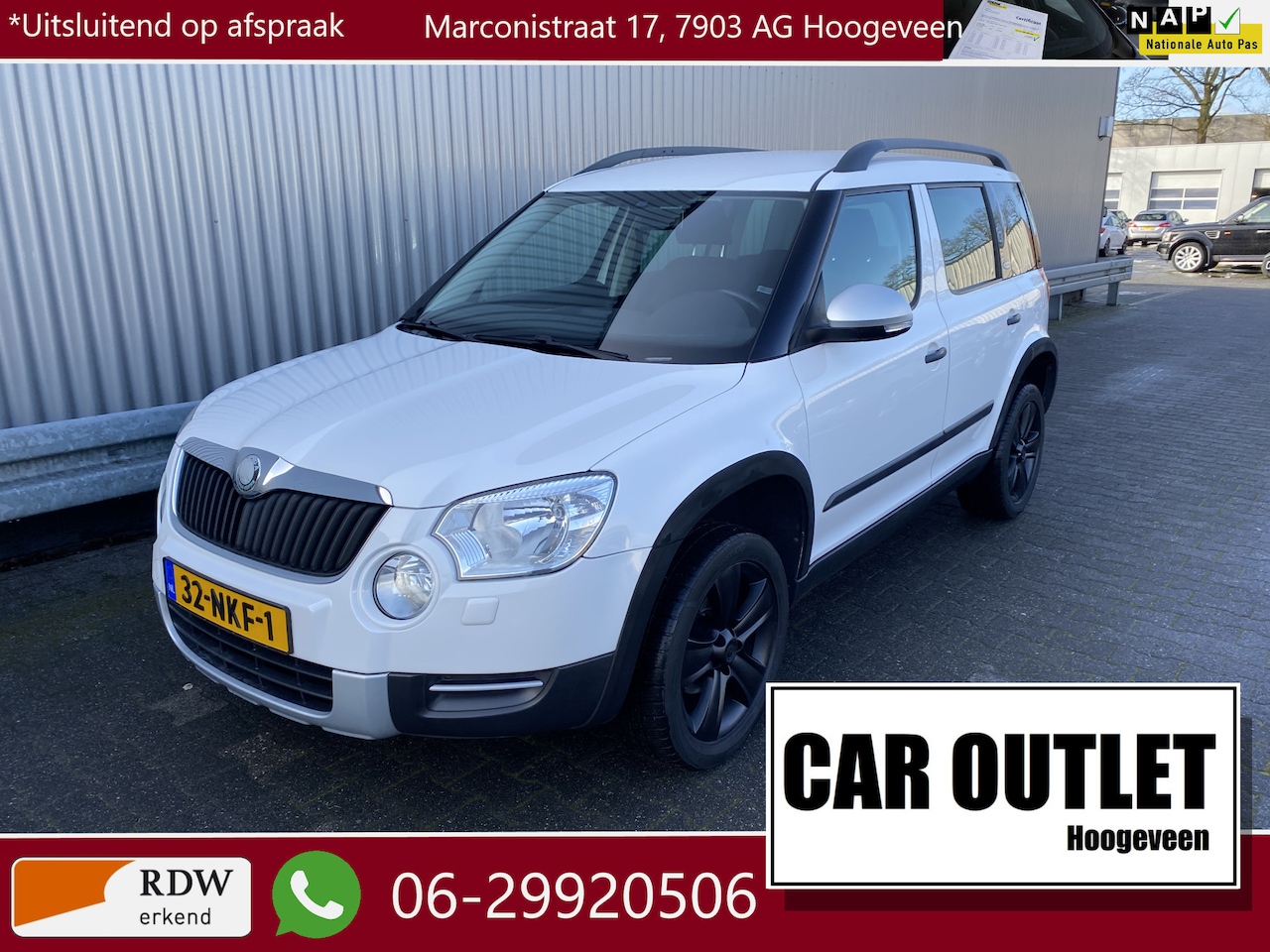 Skoda Yeti - 1.2 TSI Expedition A/C, CC, Multimediasys, LM, Trekh, – Inruil Mogelijk – - AutoWereld.nl